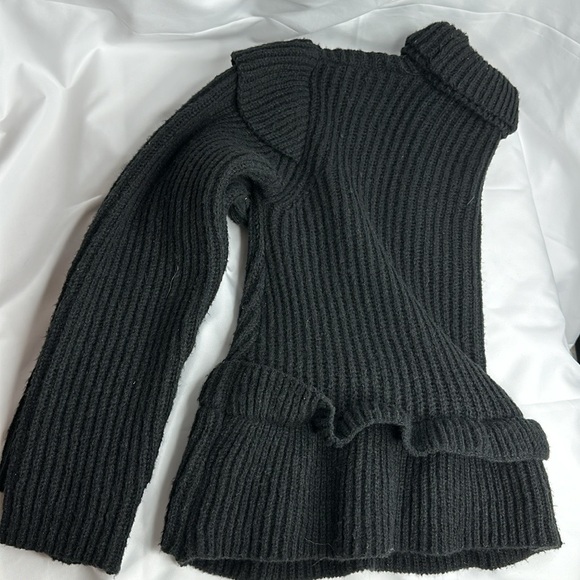 LEAVE & VIOLA Large Black Long Sleeve Sweater ~NWT - Picture 7 of 11